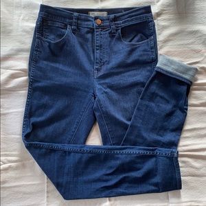 Madewell 10” High Riser Skinny Skinny Denim